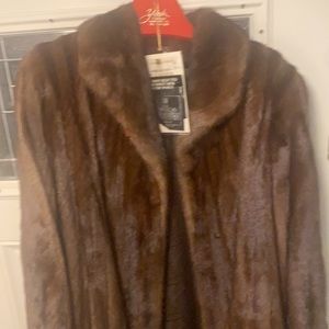 Never worn beautiful mink coat